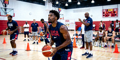 美国男篮国家队训练备战篮球世界杯