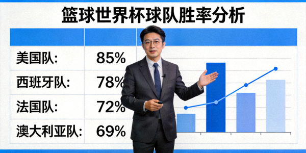 篮球世界杯专家分析比赛数据 - 分析师讲解球队胜率